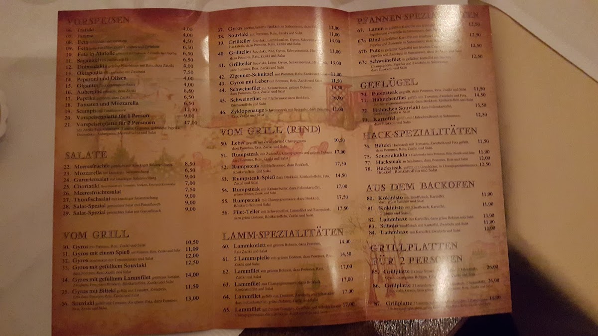 Menu Gaststätte Rönneburger Park-1