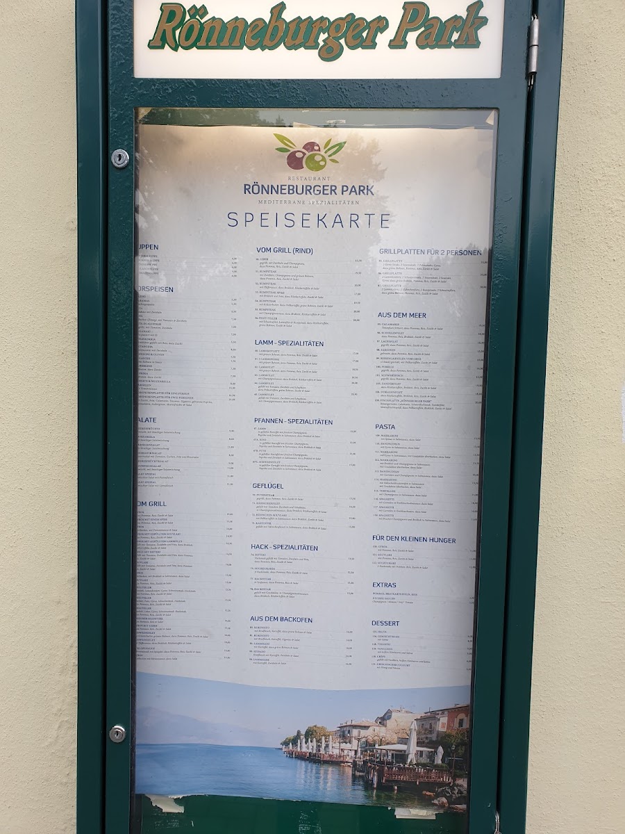 Menu Gaststätte Rönneburger Park-10