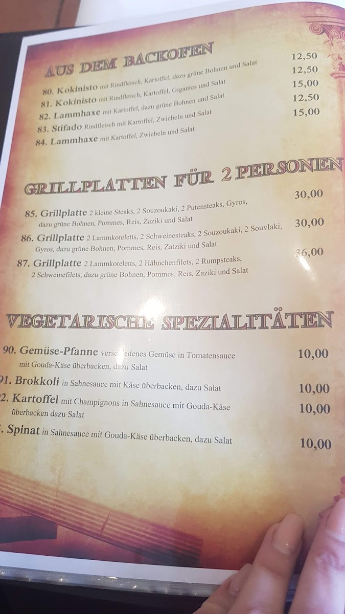Menu Gaststätte Rönneburger Park-6